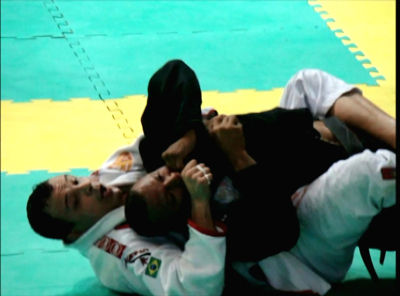 Luta de Jiu-Jitsu em campeonato